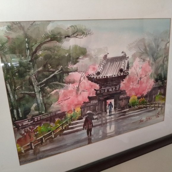 Water color painting by sun ying - Picture 1 of 4